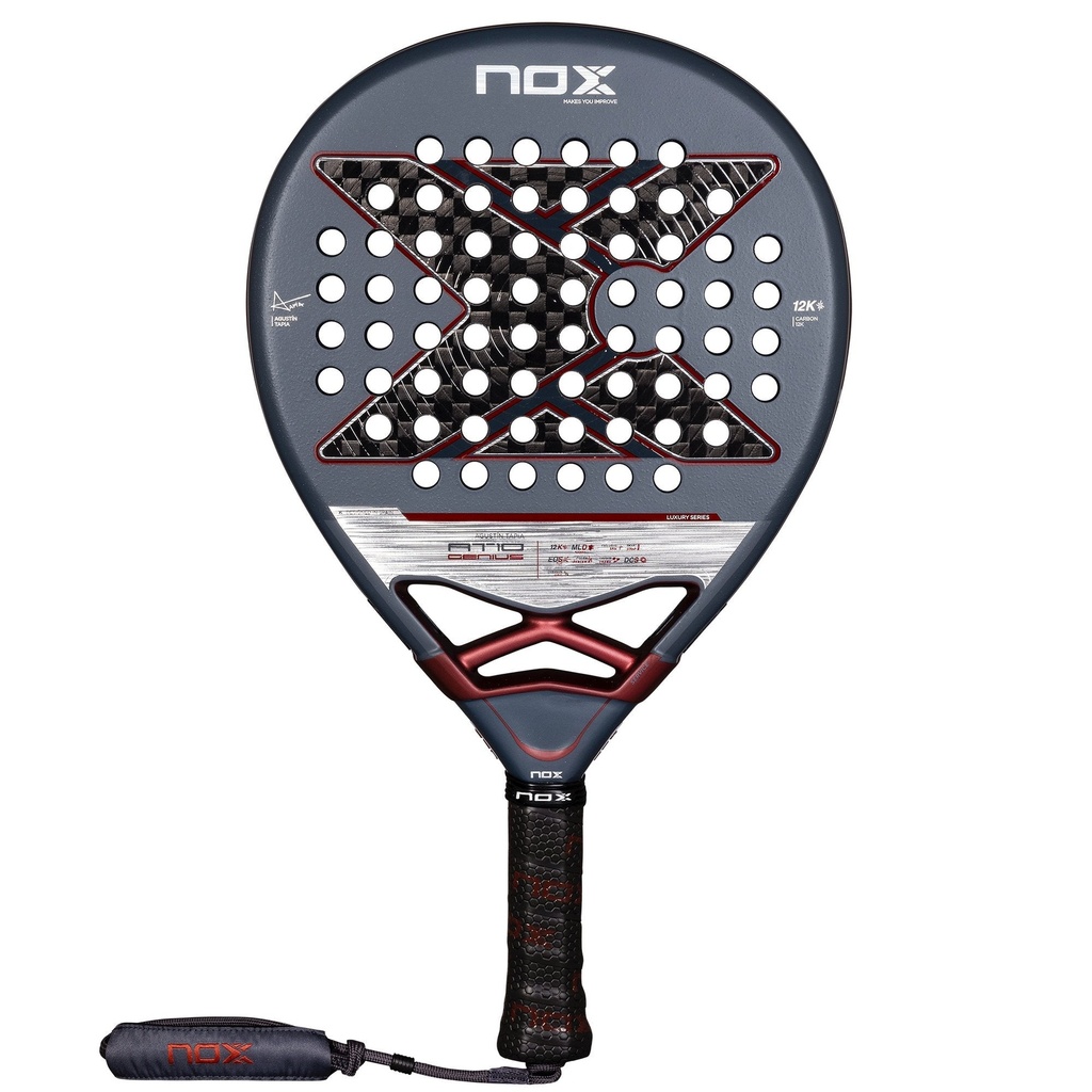 Pala Pádel Nox AT10 Luxury Genius 12K Agustin Tapia 2025