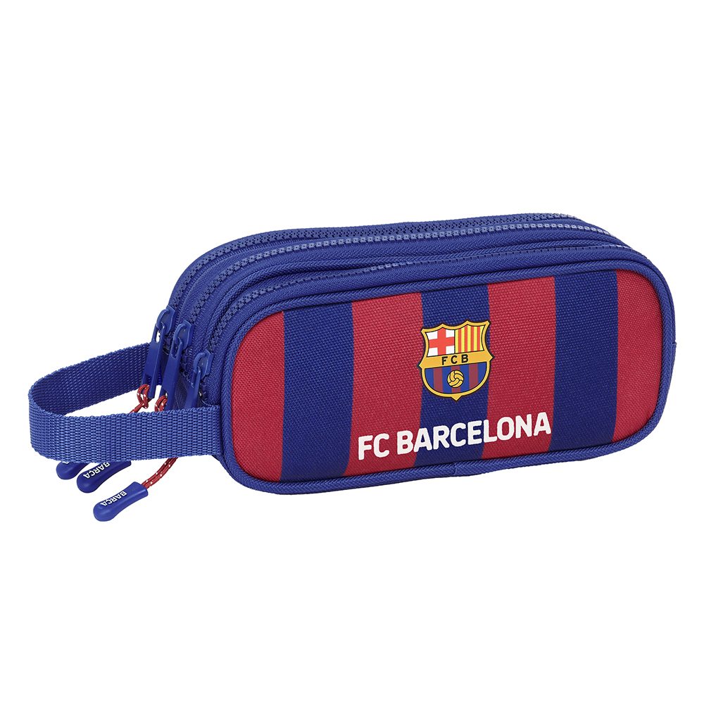 Estuche Portatodo Triple FC Barcelona