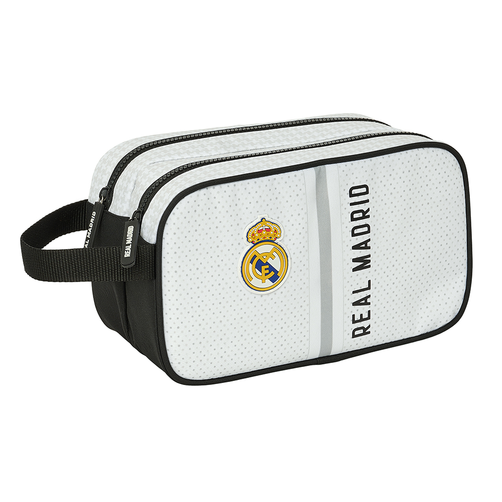 Neceser 2 Cremalleras Real Madrid Primera Equipación 24/25
