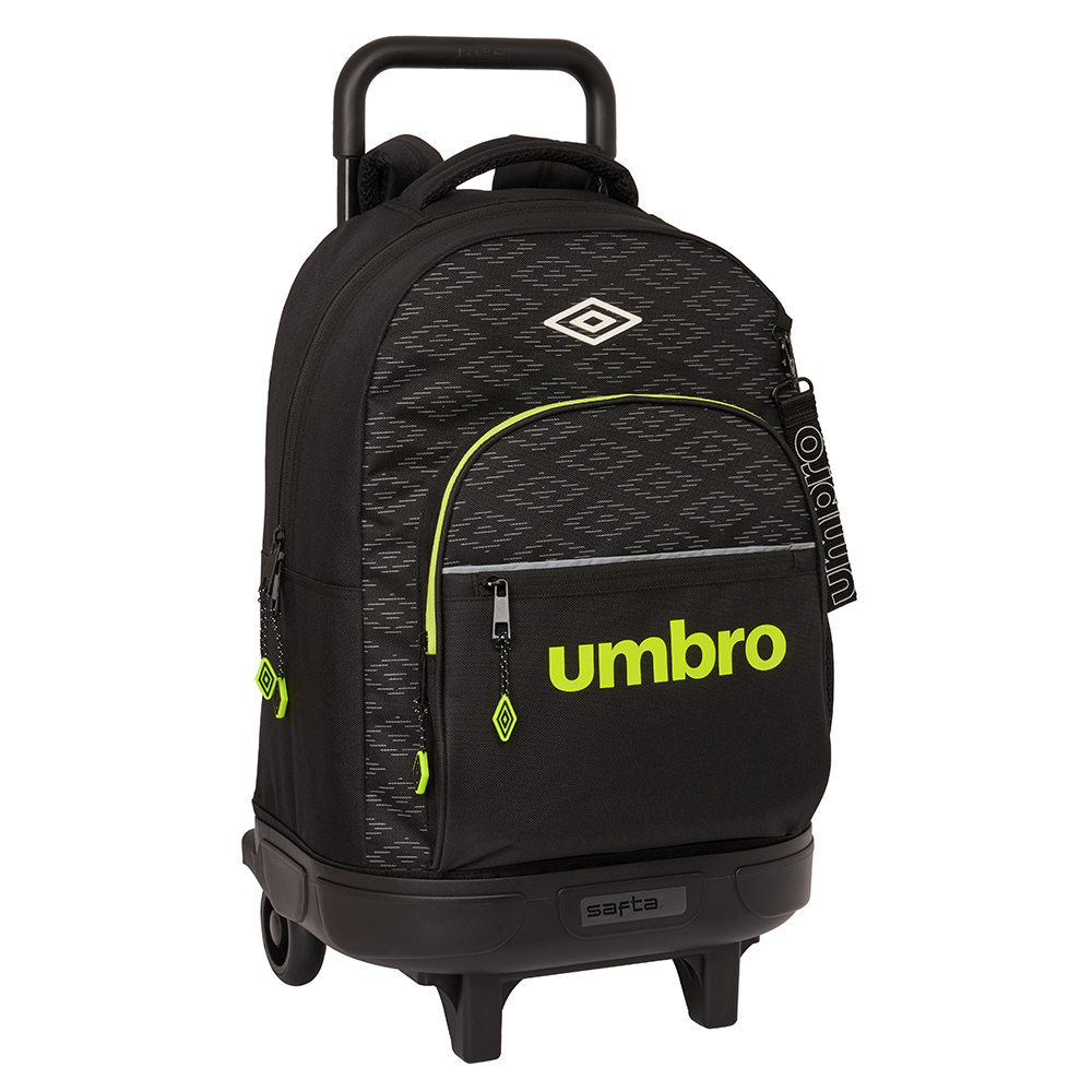 Mochila Grande Umbro con Ruedas Compact Extraíble Lima