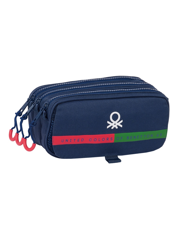 Estuche Portatodo Triple Big Benetton Italy