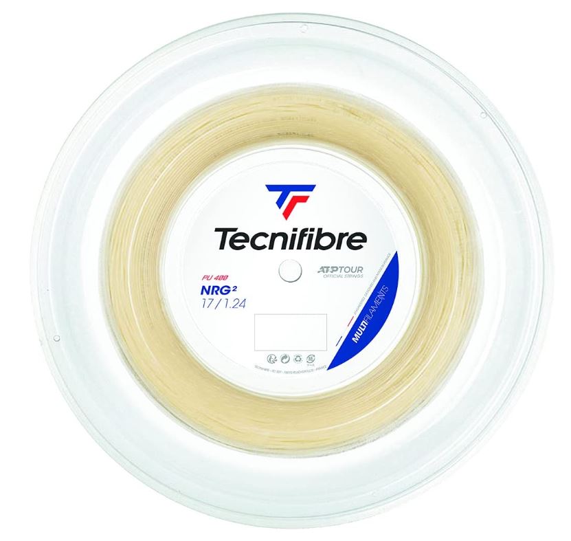 Cordaje Tenis Tecnifibre NRG2 Natural 200 m 124mm