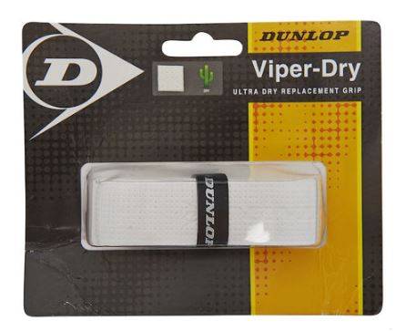 Grip Microperforados Dunlop VIPER DRY Blanco D