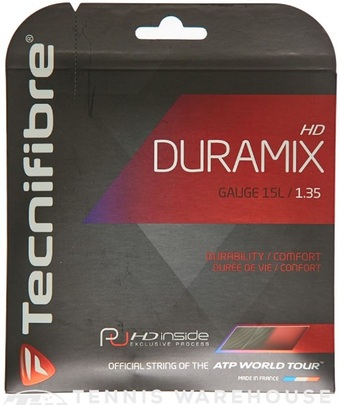 Cordaje Tenis DURAMIX Tecnifibre HD 12 m Negro 1.35 mm