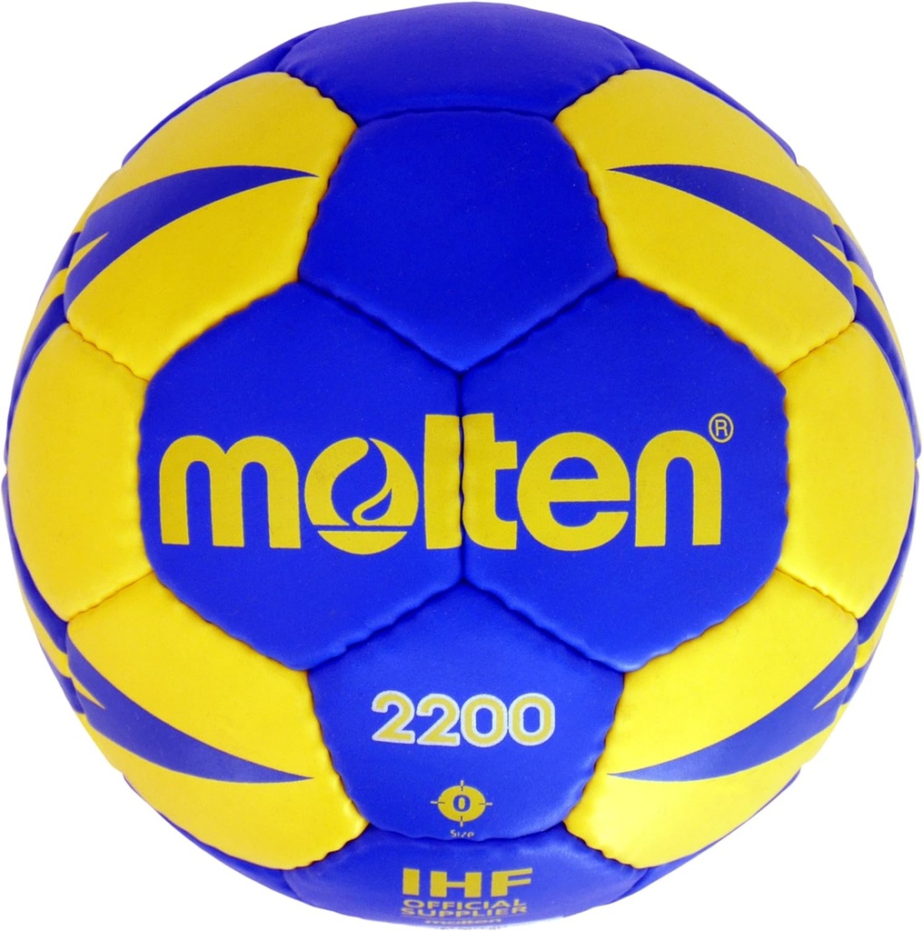 Balón Balonmano Molten HX2200 Azul Amarillo 