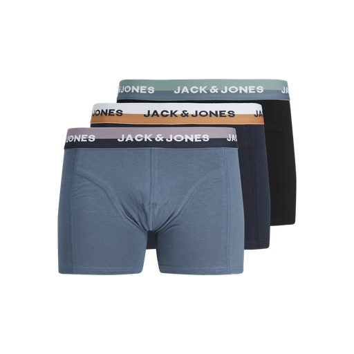 [DAC0803-S] Bóxers Jack & Jones Jwheric Pack 3 Azul/Marino (S)