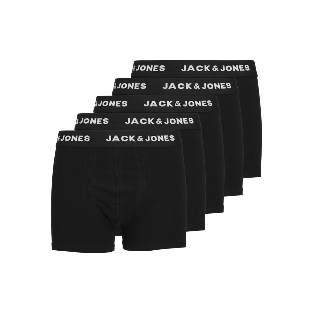 Bóxers Junior Jack & Jones Jachuey Pack 5u Negro