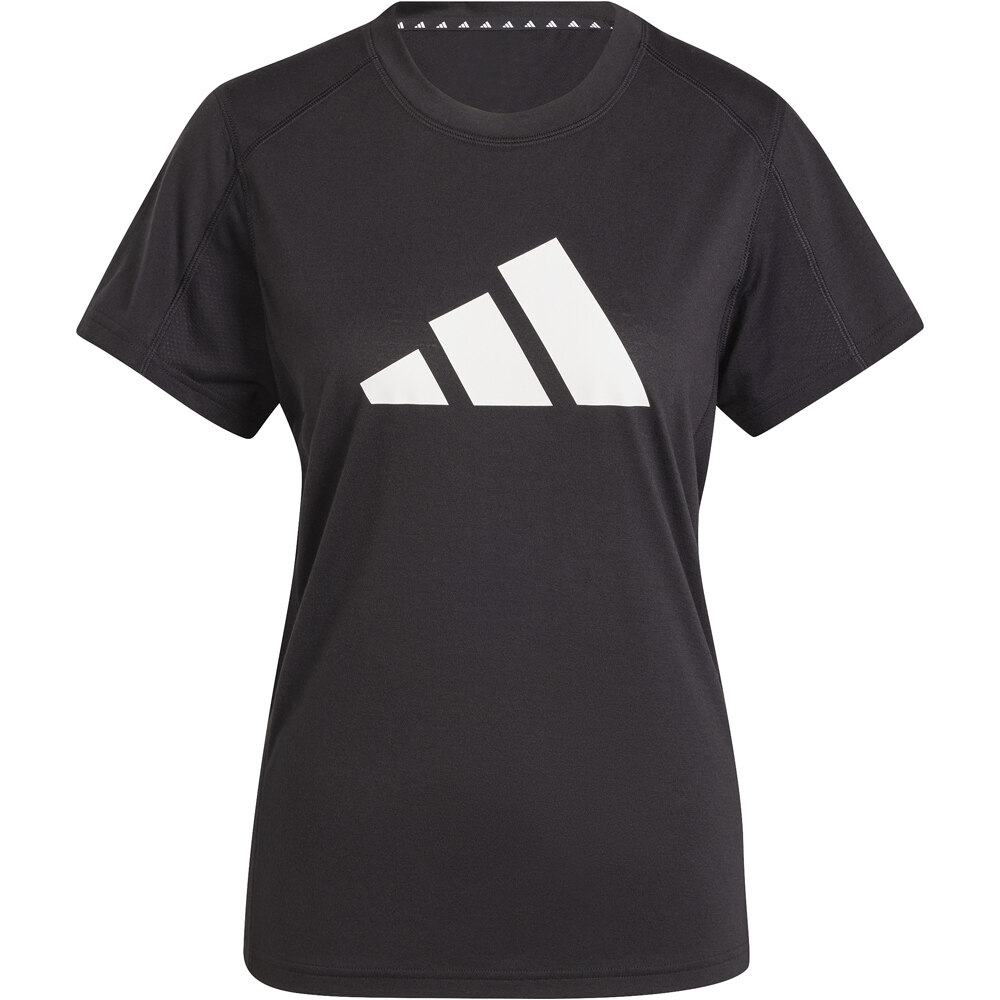 Camiseta adidas Training Logo Mujer Negro