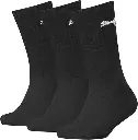 Calcetines Puma Kids Regular Crew Pack 3 Pares Negro