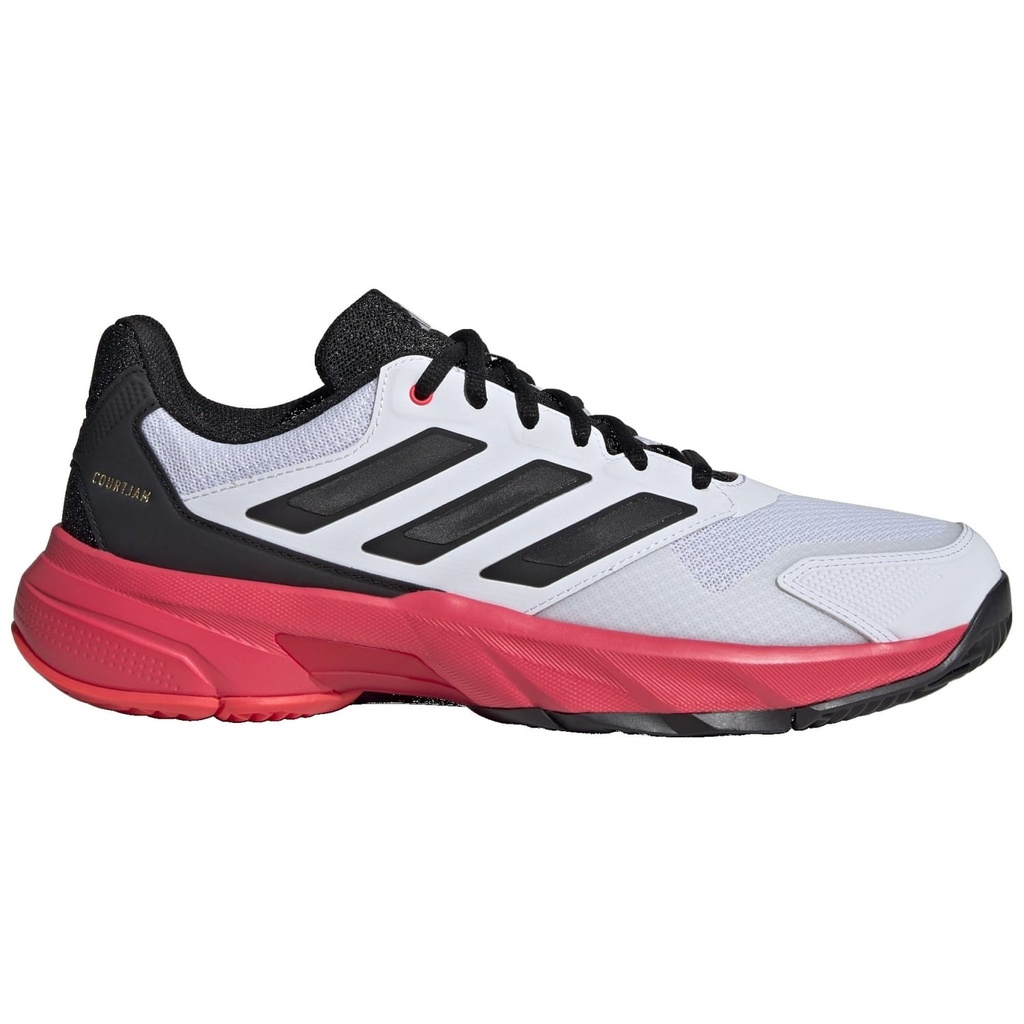 Zapatillas adidas Courtjam Control M FTWR Blanco Negro Rojo