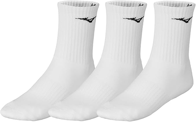 Calcetines Mizuno Training Crew 3 Pares Blanco