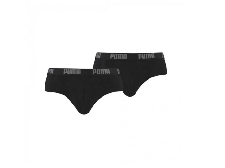 Calzoncillo Puma Basic Brief 2 Pares Negro/Negro