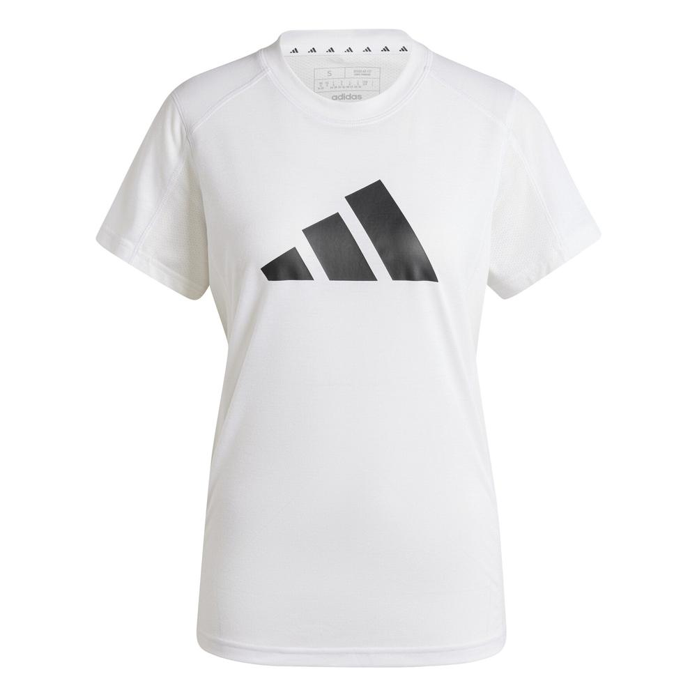 Camiseta adidas Training Logo Mujer Blanco