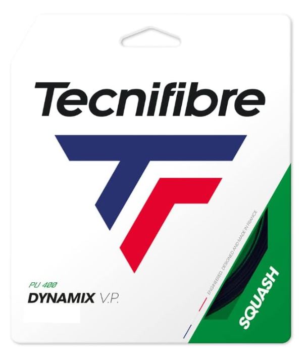 Cordaje Squash Tecnifibre DYNAMIX VP Set 10m negro