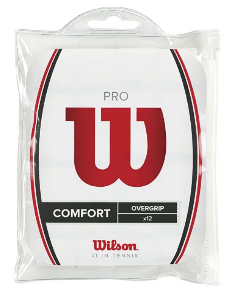 Overgrips Wilson Pro COMFORT Blanco x12 D