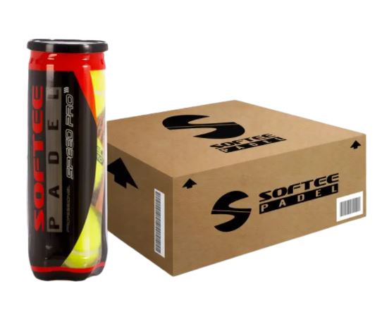 Pelotas Pádel Softee Speed PRO 24 Botes de 3 pelotas