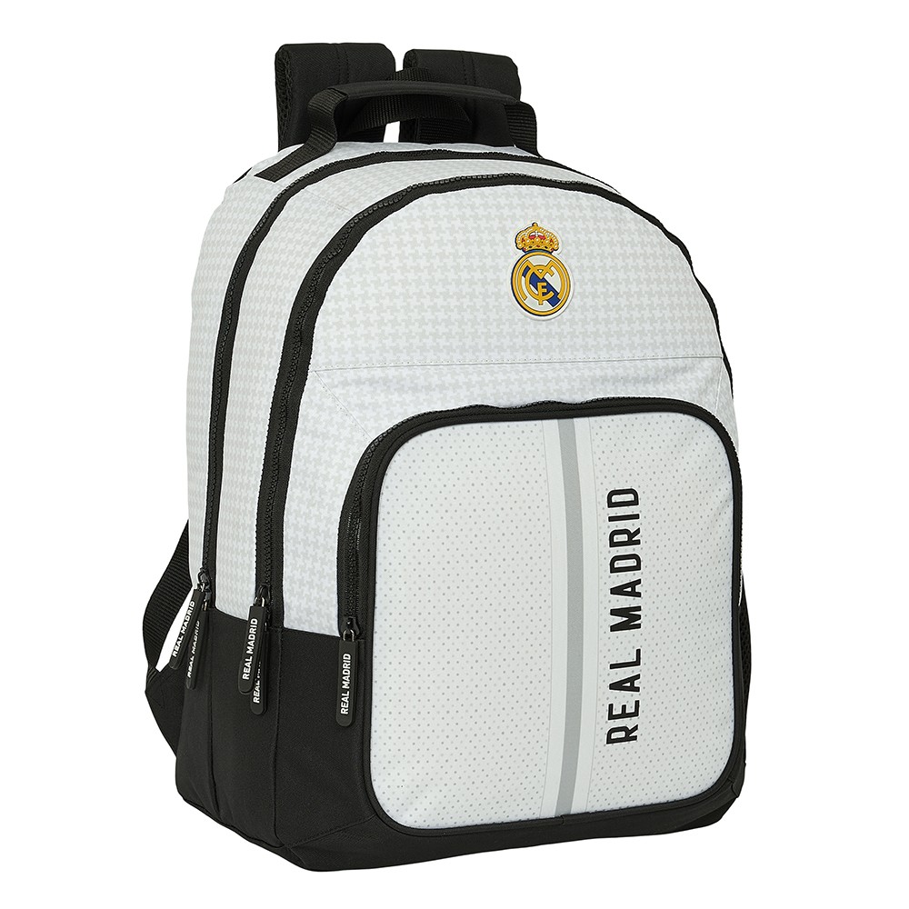 Mochila Safta Doble Real Madrid