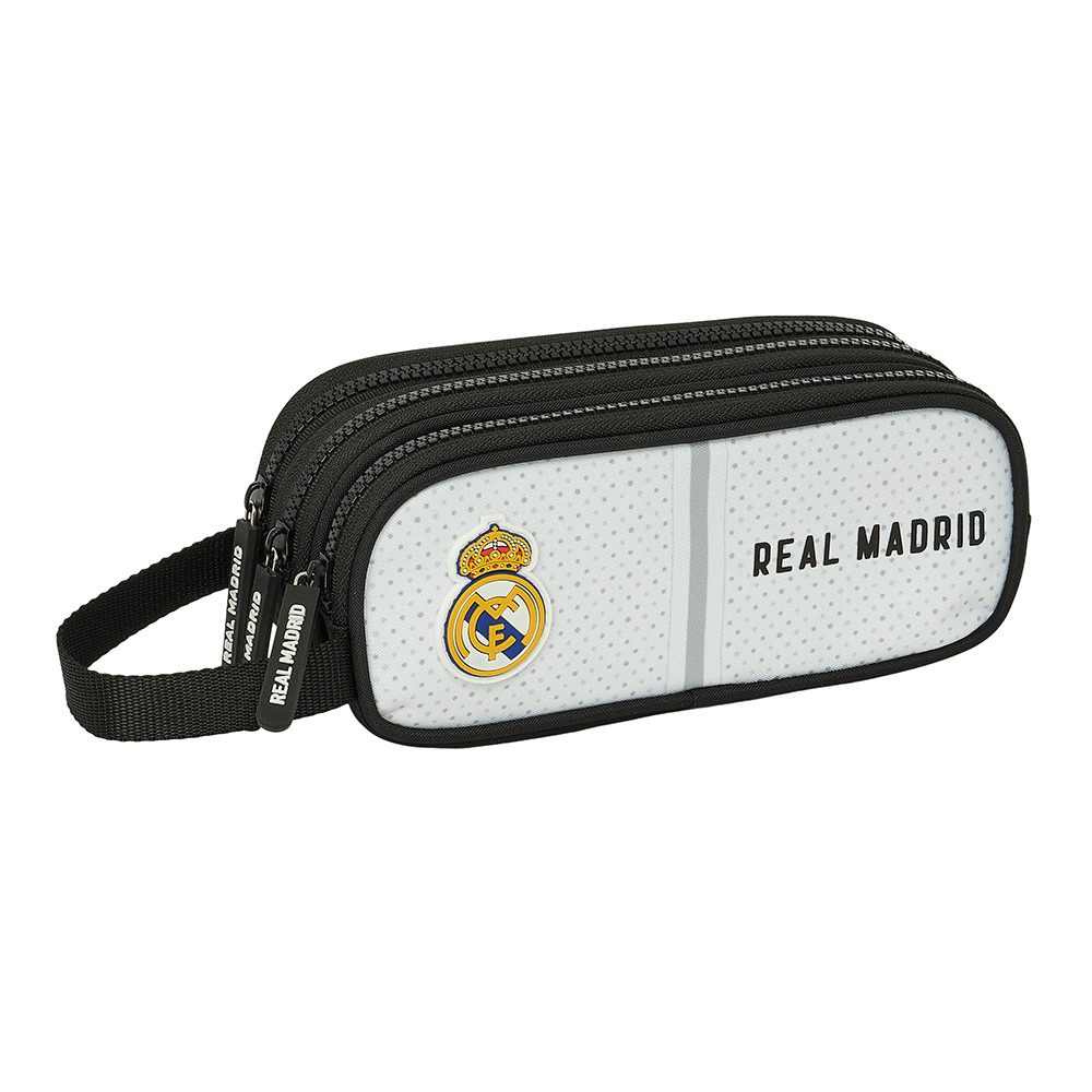 Estuche Portatodo Triple Real Madrid