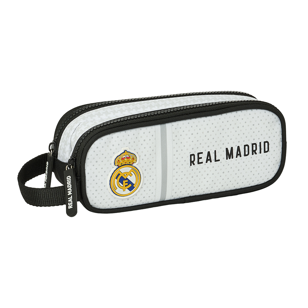 Estuche Portatodo Doble Real Madrid 