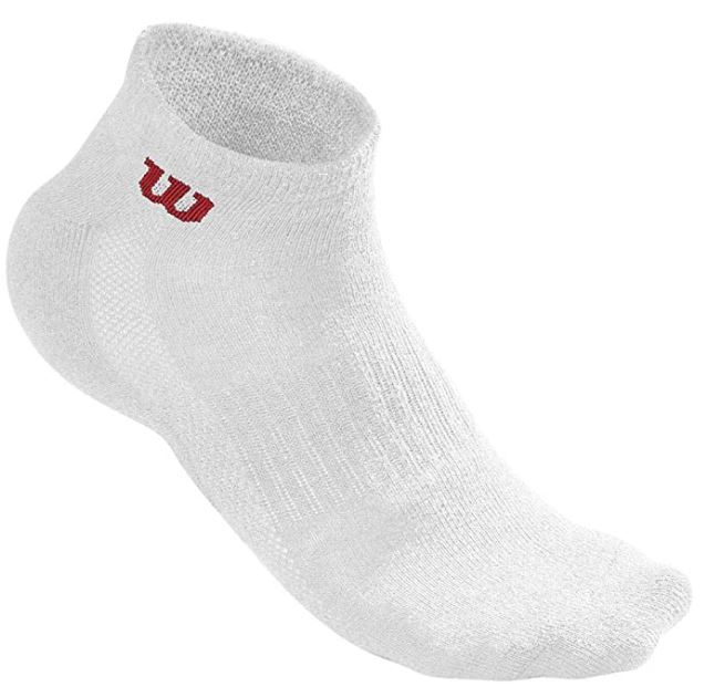 Calcetines Wilson Quarter Sock Blancos 3 pares 43-46