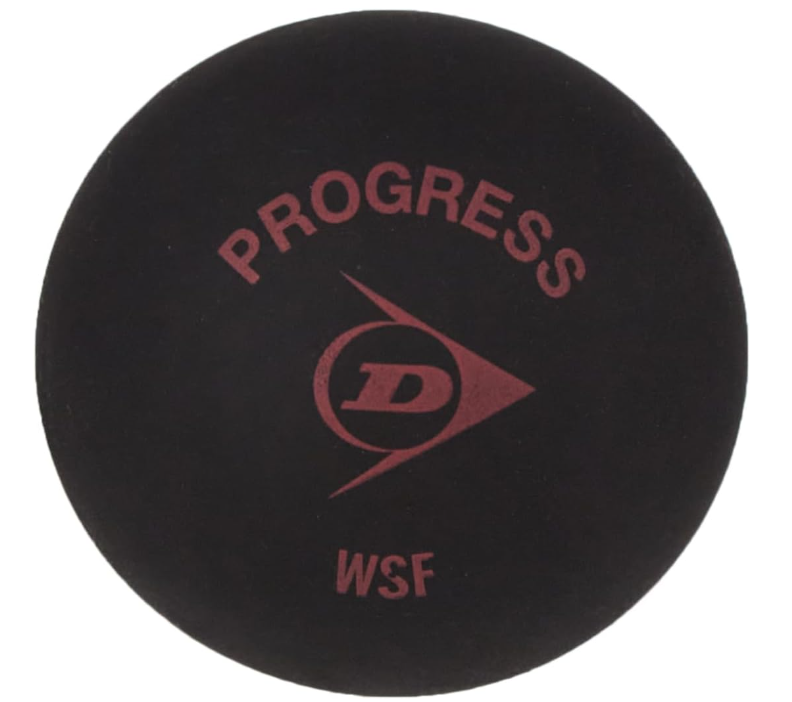 Bola Squash Dunlop PROGRESS Punto Rojo 1 bola