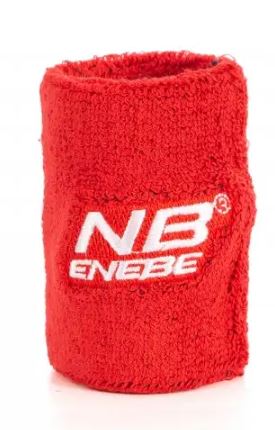 Muñequera Pádel Tenis Enebe Ancha XL Rojo