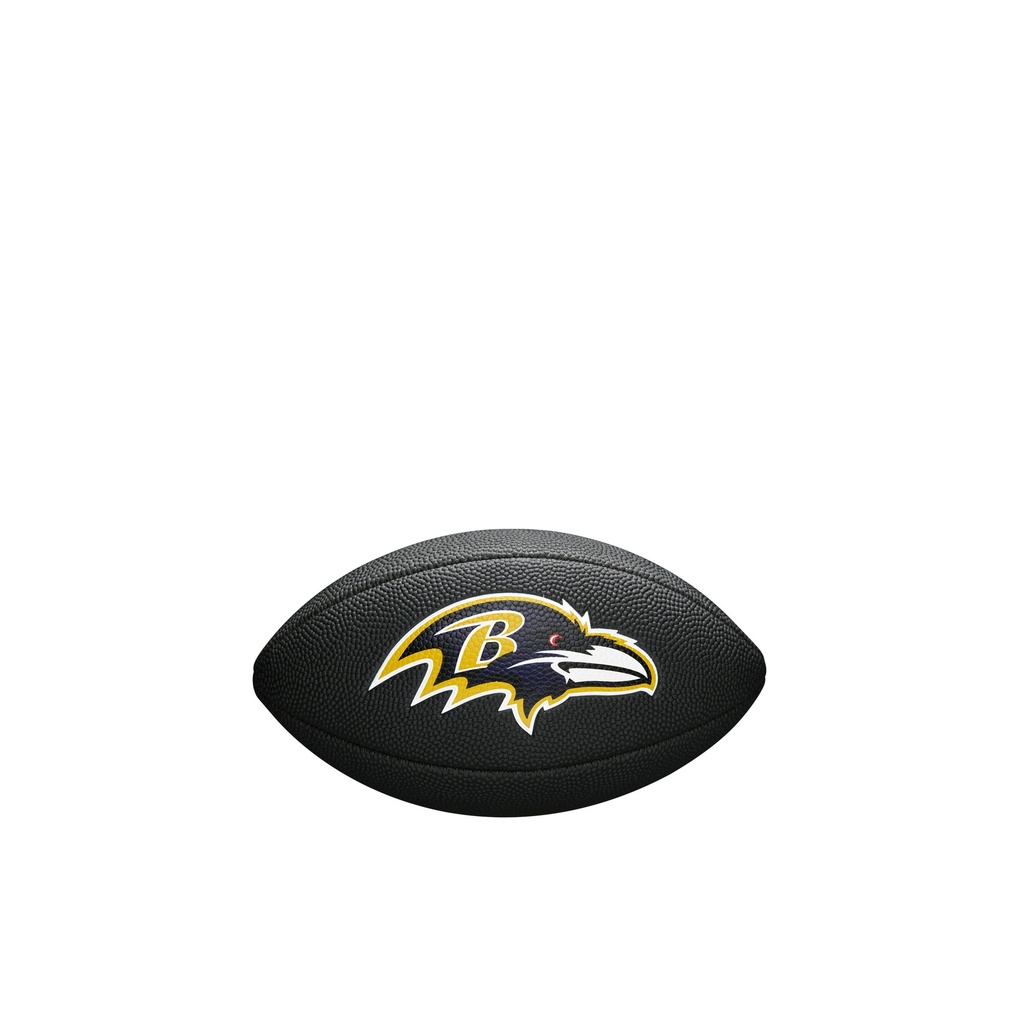 Balón Fútbol Americano Wilson Mini NFL Team Soft Touch Baltimore Ravens