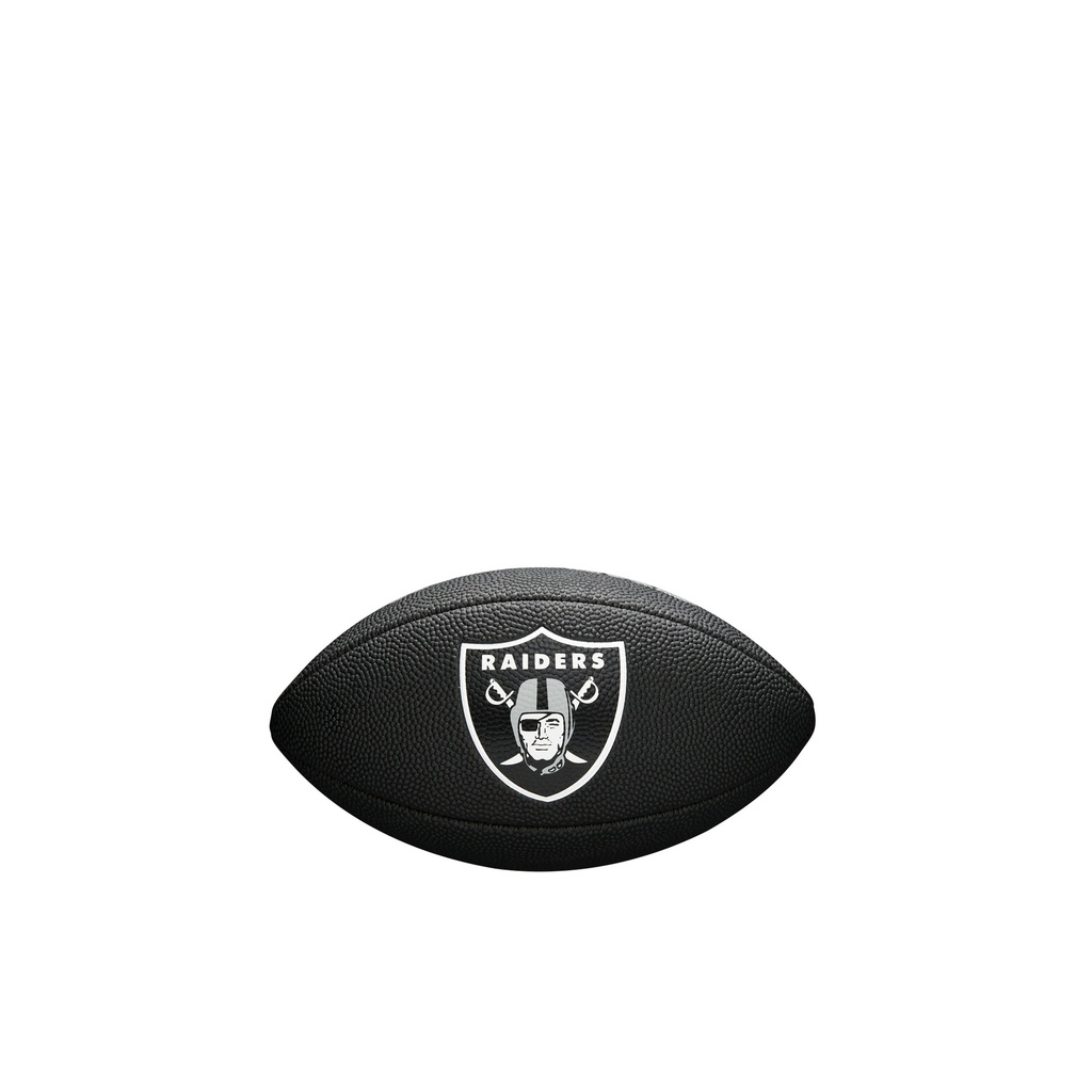 Balón Fútbol Americano Wilson Mini NFL Team Soft Touch Las Vegas Raiders