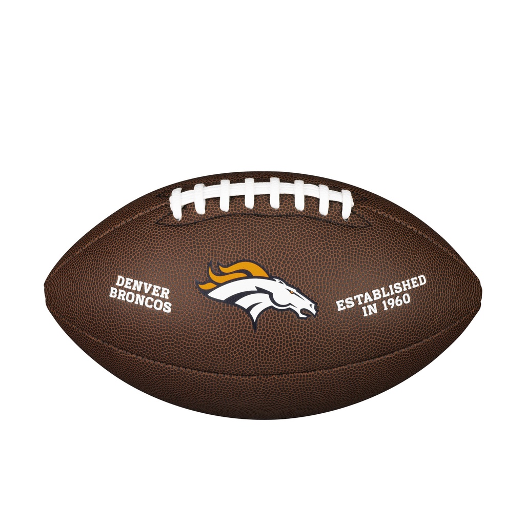 Balón Fútbol Americano Wilson NFL Licensed Ball Denver Broncos