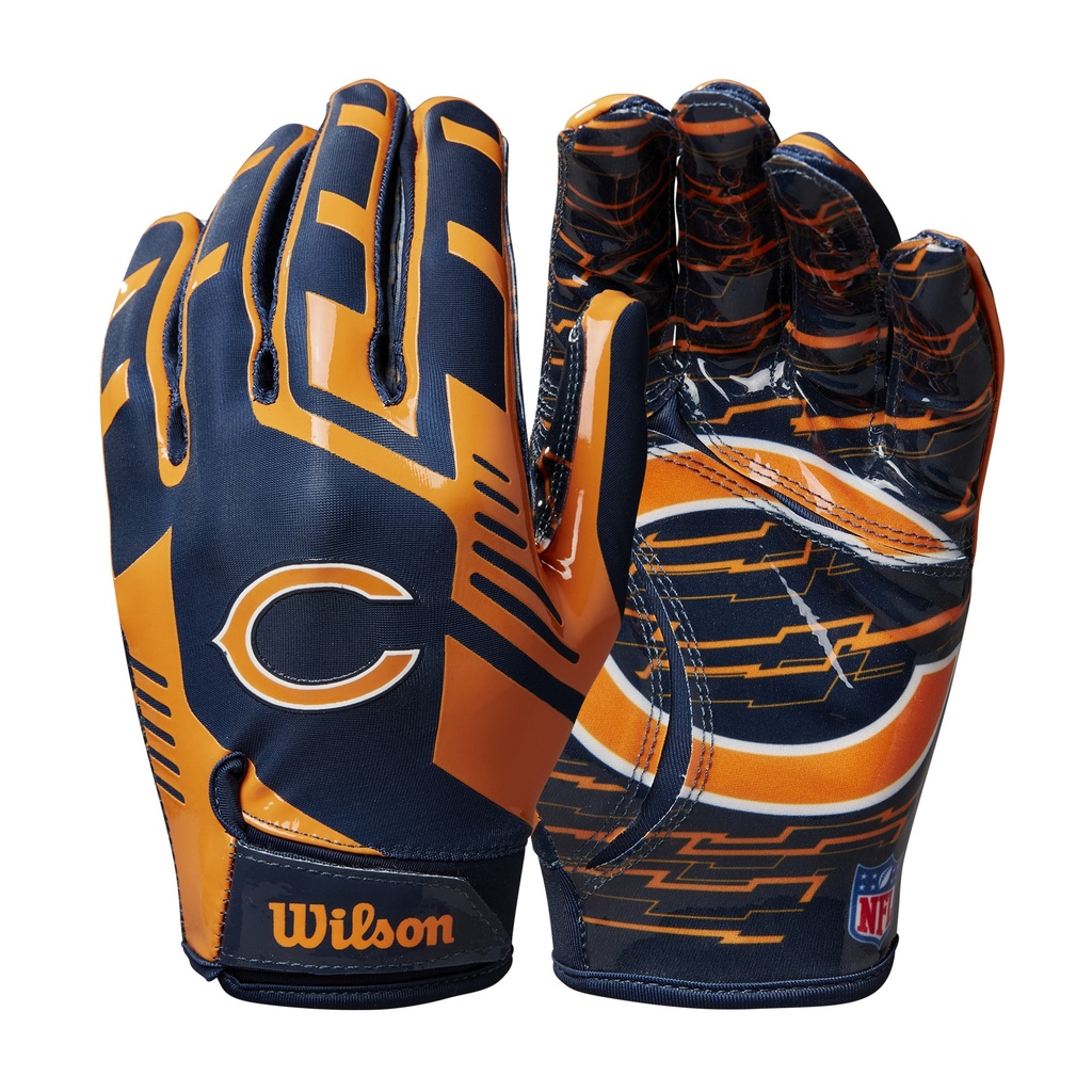 Guantes Fútbol Americano Wilson Ad NFL Stretch Fit Gloves Ch