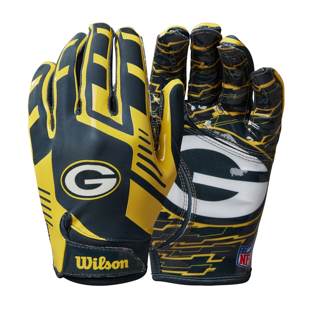 Guantes Fútbol Americano Wilson Ad NFL Stretch Fit Gloves Gb