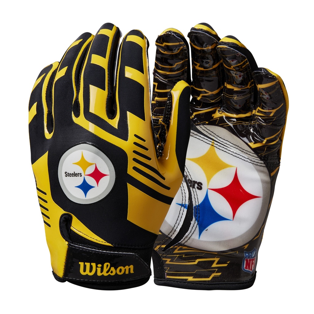 Guantes Fútbol Americano Wilson Ad NFL Stretch Fit Gloves Pt