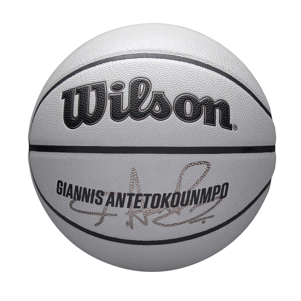 Balón Baloncesto Wilson NBA Player Icon Ultravioleta Giannis Antetokounmpo