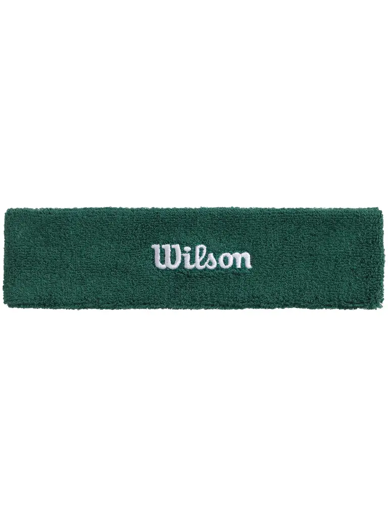 Cinta Pelo Wilson U Terry Logo Verde