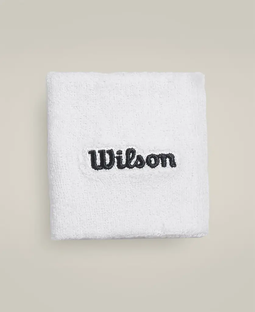 Muñequeras Wilson U Terry Blanco