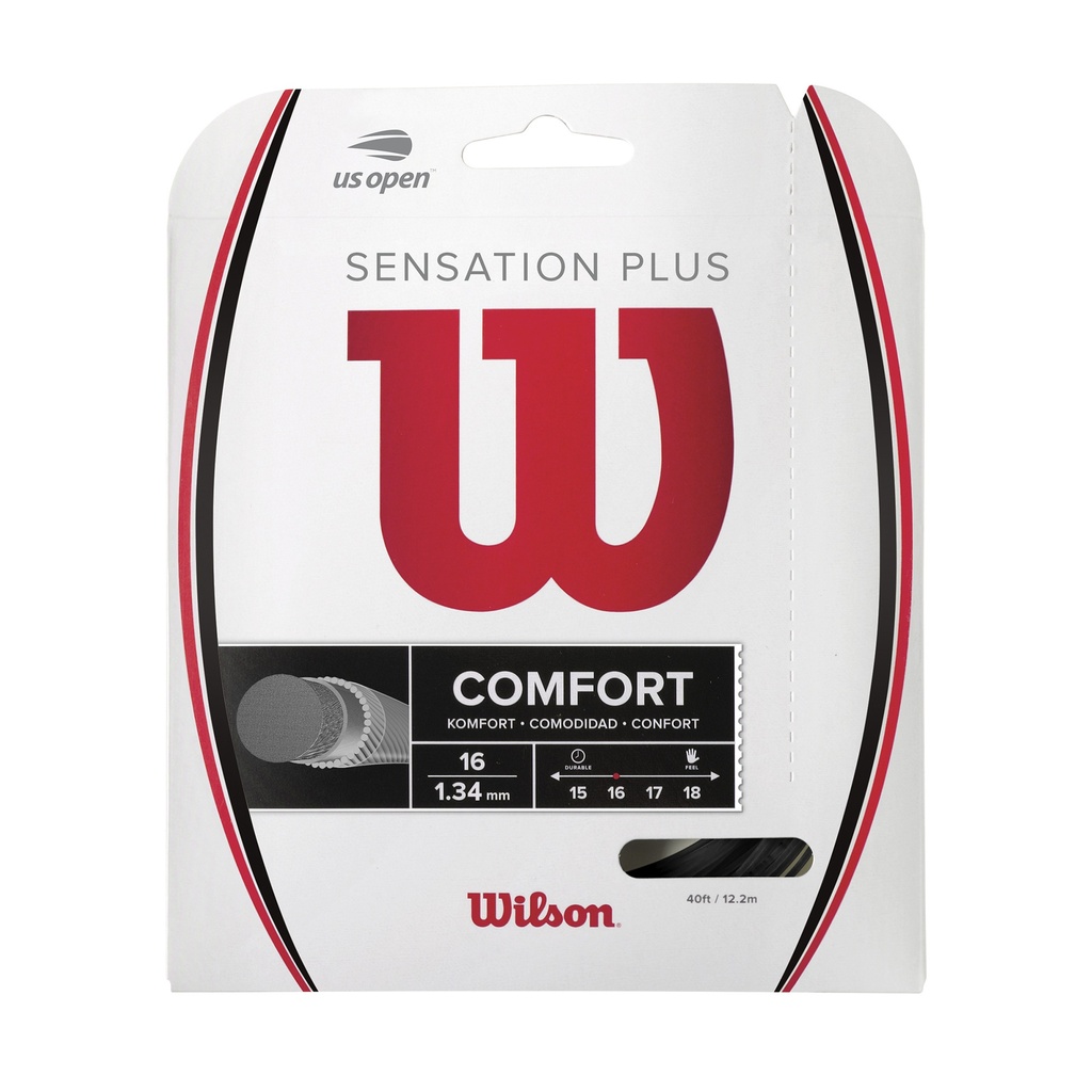 Cordaje Wilson Sensation Plus Set 12m Negro