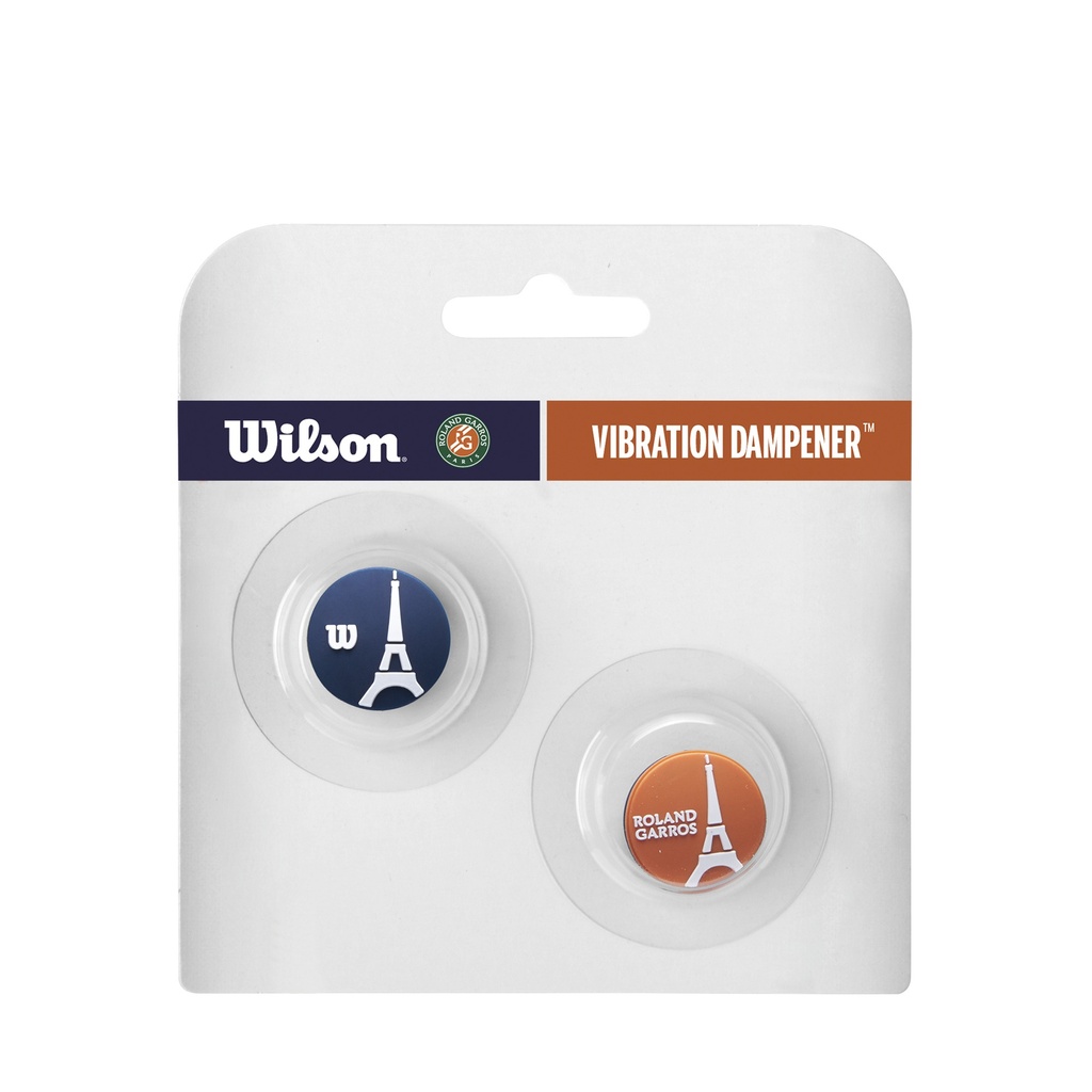 Antivibradores Wilson Roland Garros Torre Eiffel Azul/Naranja