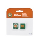 Antivibradores Wilson Roland Garros 2025 Verde/Naranja