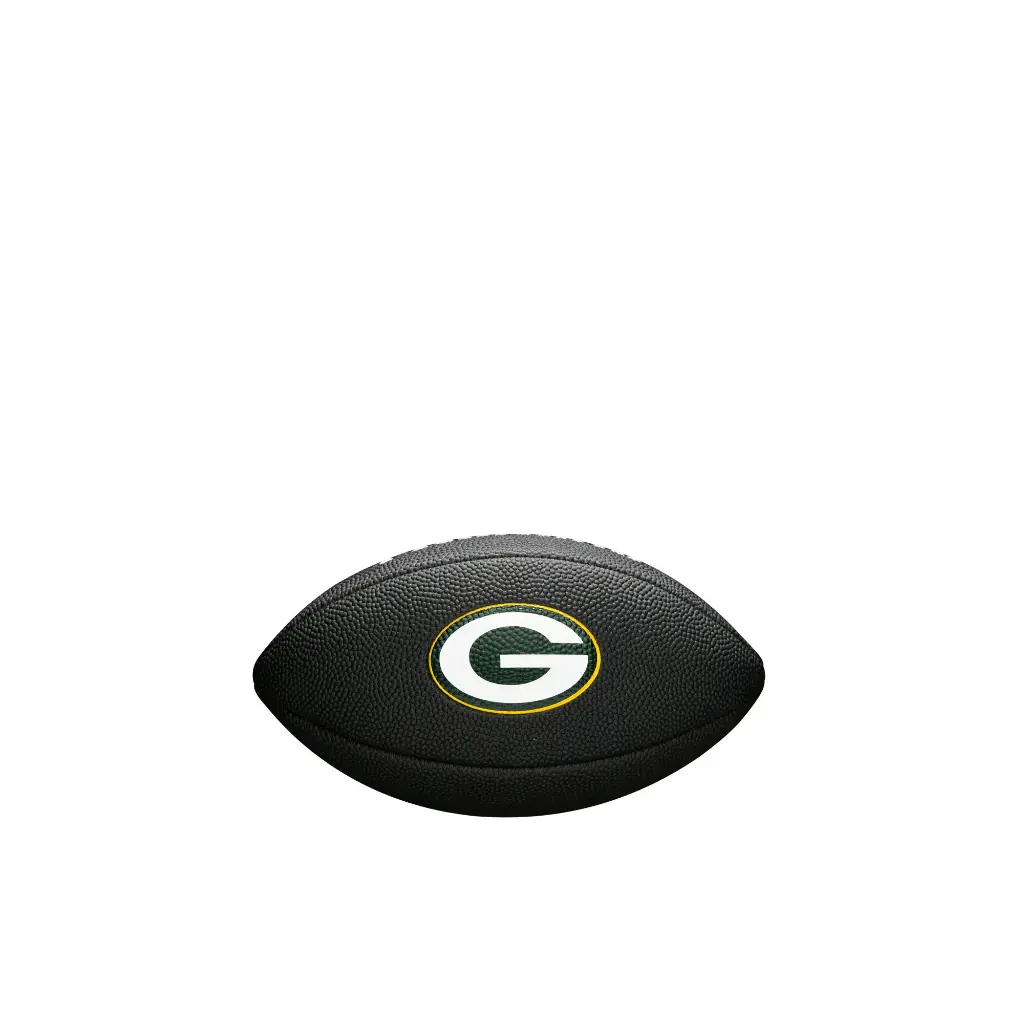 Balón Fútbol Americano Wilson Mini NFL Team Soft Touch Green Bay Packers