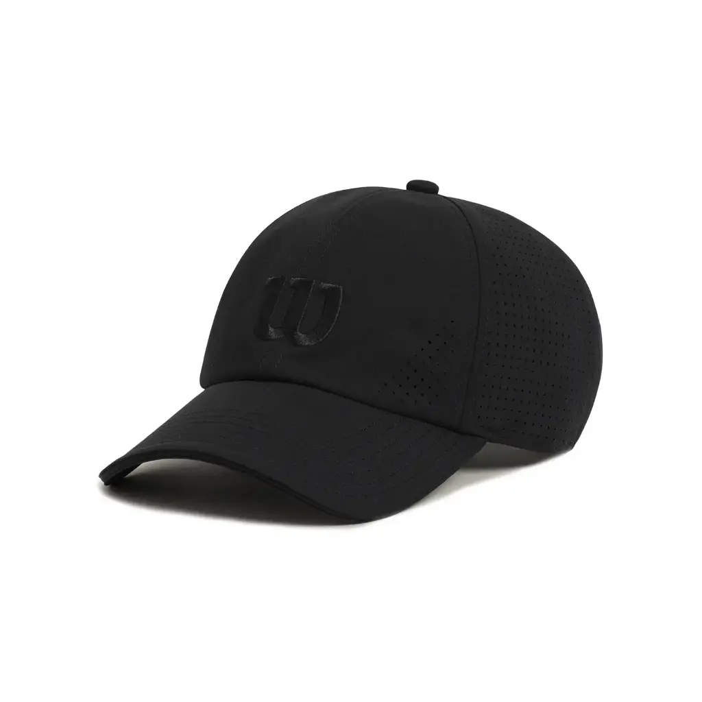 Gorra Wilson U Active Perforada Negro