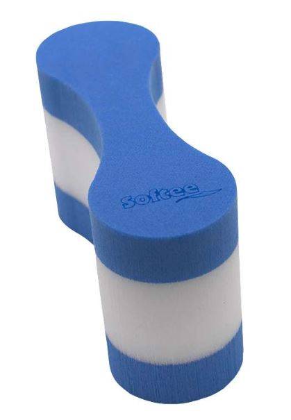 Pullbuoy Natación Softee Blanco Azul