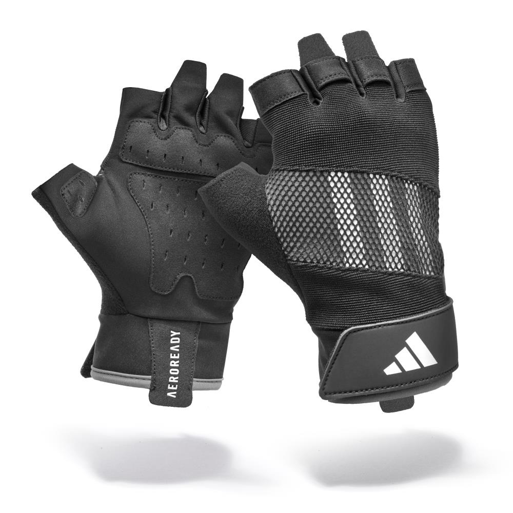 Guantes Entrenamiento adidas Performance Aeroready Negro/Gris
