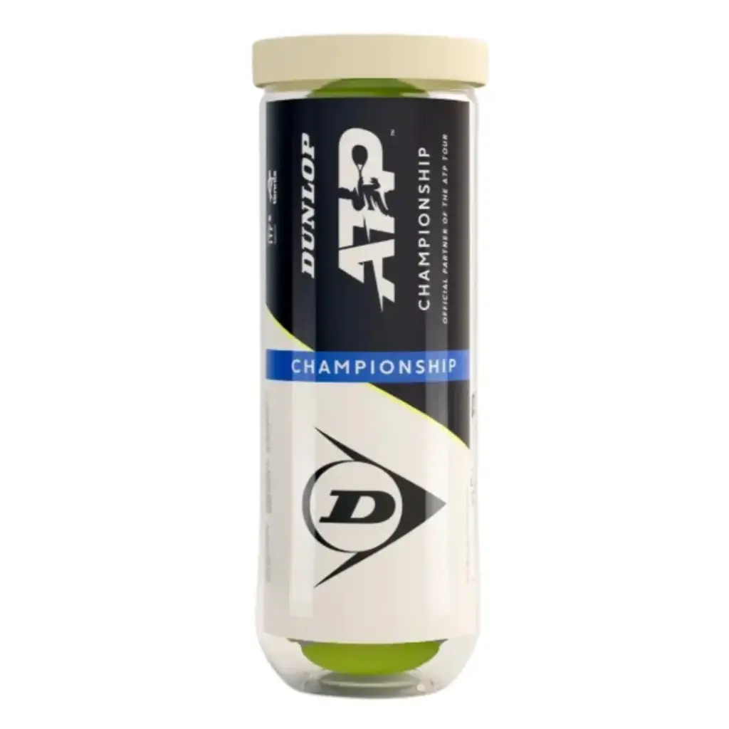 Pelotas Tenis Dunlop ATP CHAMPIONSHIP B3 1 Bote 3 pelotas