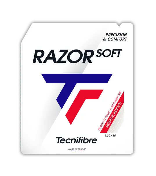 Cordaje Tenis Tecnifibre Razor Soft Set 12m Blanco