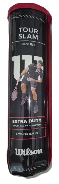 Pelotas Tenis Wilson Tour Slam B4 1 Bote 4 pelotas