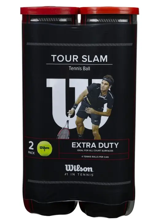Pelotas Tenis Wilson Tour Slam B4 2 Botes 4 pelotas