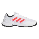 Zapatillas adidas Gamecourt 2 Hombre Blanco/Rojo/Negro