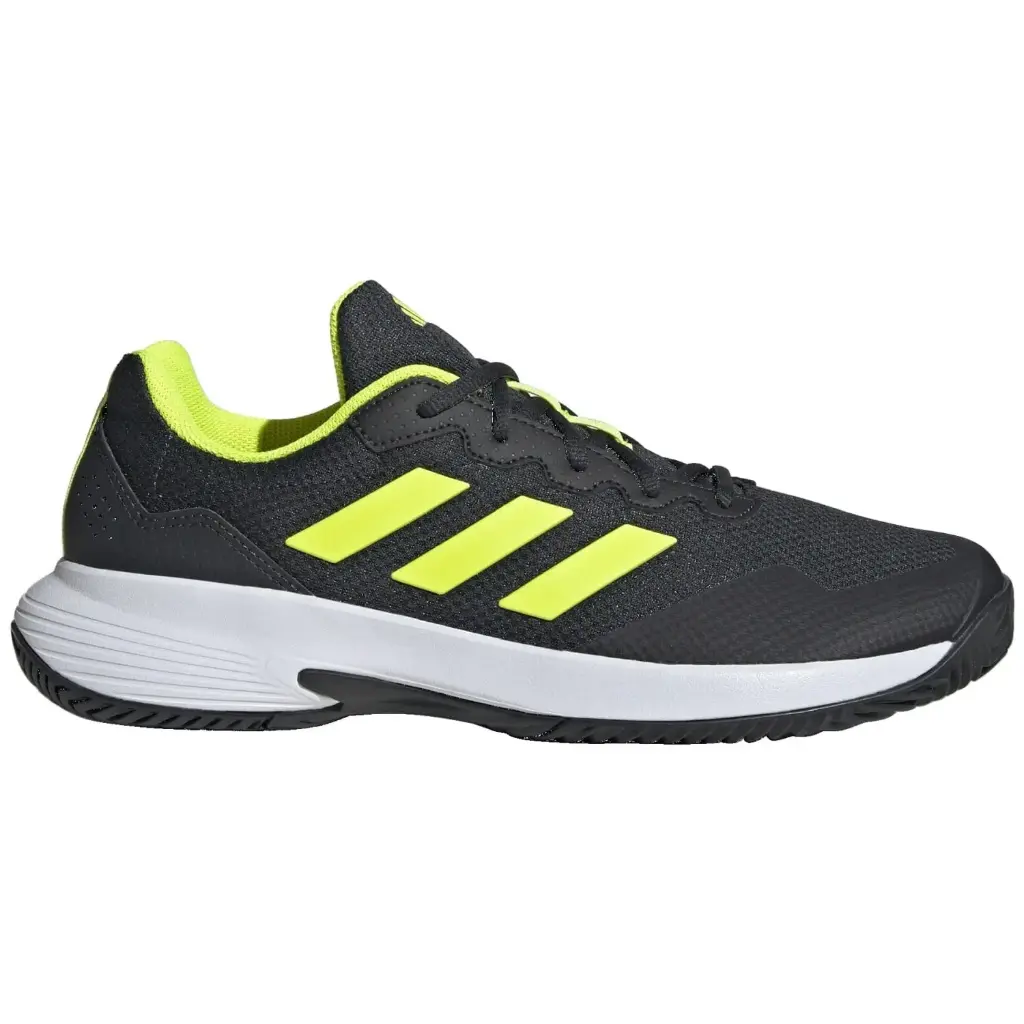 Zapatillas adidas Gamecourt Hombre Carbon/Lucid Lemon
