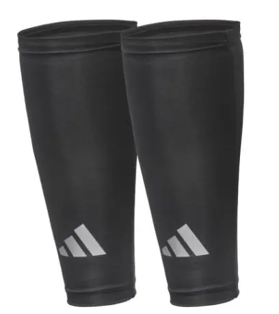 Manguitos de Compresión Pantorrilla adidas Aeroready Fitness Training Negro