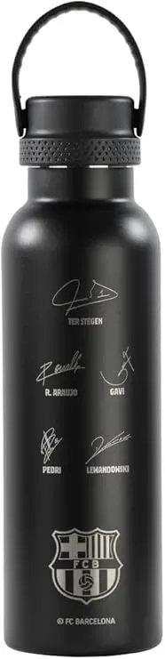 Botella Termo 600ml F.C.Barcelona "Black"